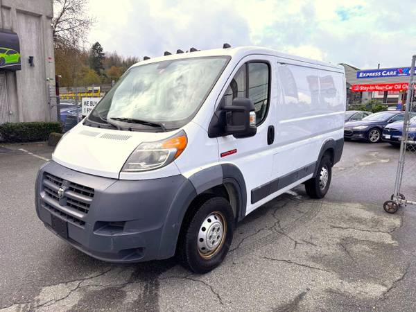 2016 RAM ProMaster 1500 Low Roof 118 WB for $0