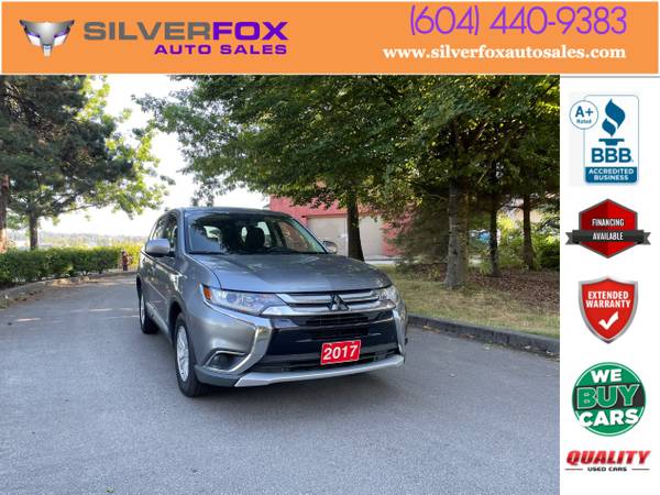 2017 Mitsubishi Outlander ES for $0 Build Credit, Poor Credit,