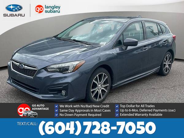 2017 Subaru Impreza Premium for $0 Build Credit, Poor Credit,