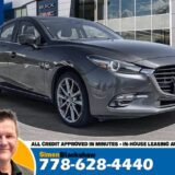 2018 Mazda3 GT for $0 Build Credit, Poor Credit, Bad