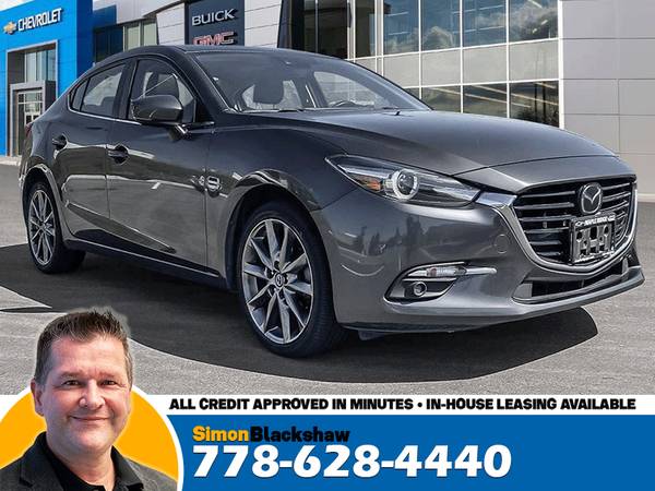 2018 Mazda3 GT for $0 Build Credit, Poor Credit, Bad