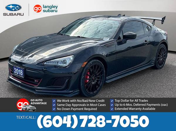 2018 Subaru BRZ Premium Manual for $0 Build Credit, Poor