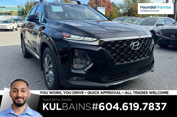 2019 Hyundai Santa Fe Preferred AWD 2.4L for $0 Build