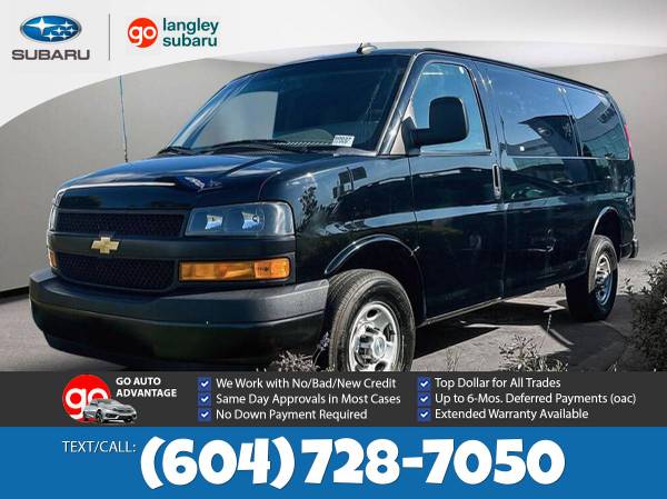 2020 Chevrolet Express TRA for $0 Build Credit, Poor Credit,