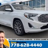 2020 GMC Terrain Denali AWD 2.0L for $0 Build Credit,