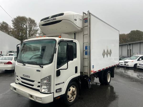 2020 Isuzu NRR Reefer for $0 Build Credit, Poor Credit,