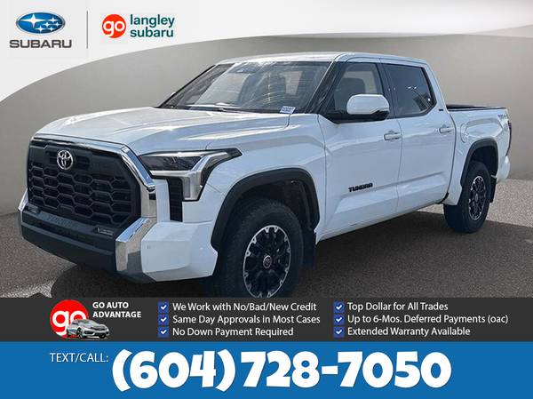 2022 Toyota Tundra Limited for $0 Build Credit, Poor Credit,