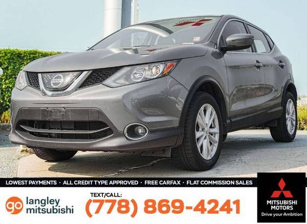 2018 Nissan Qashqai SV AWD for $0 Build Credit, Poor