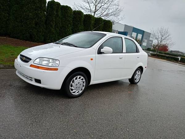 2004 Chevrolet Aveo LS Sedan for $0 Build Credit, Poor