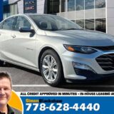 2019 Chevrolet Malibu LT Turbocharged 4-Cyl for $0 Build Credit,