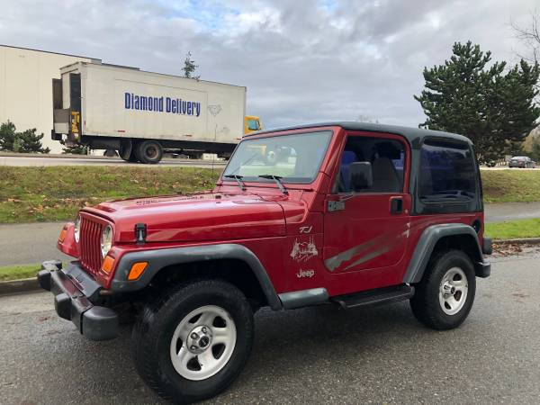 1998 Jeep TJ 4x4 for $0 Build Credit, Poor Credit,