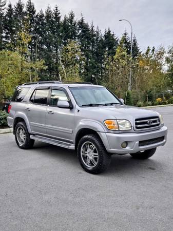 2001 Toyota Sequoia Limited Edition for $0 Build Credit, Poor