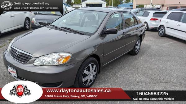 2008 Toyota Corolla CE SE 4dr Sedan Auto for $0