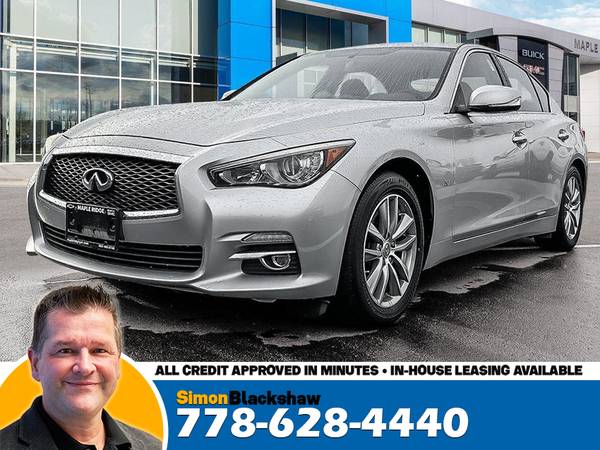 2014 INFINITI Q50 V6 3.7L Standard for $0 Build Credit,