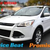 2015 Ford Escape Special Edition for $0 Build Credit, Poor