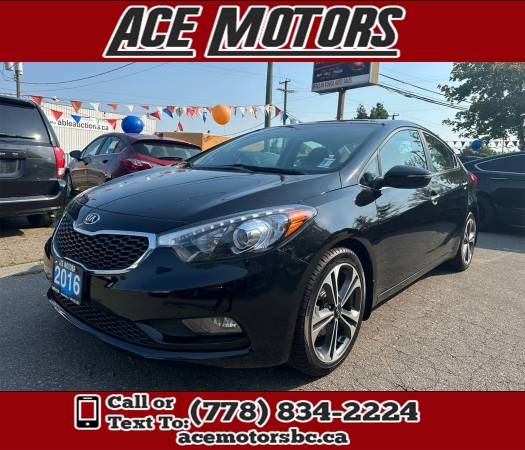 2016 Kia Forte EX Low Km for $0 Build Credit,