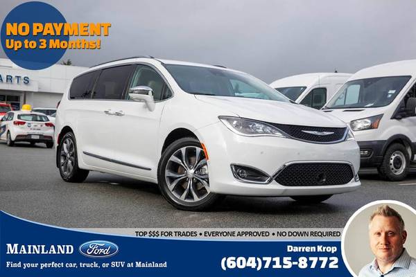 2017 Chrysler Pacifica Limited for $0 Build Credit, Poor Credit,