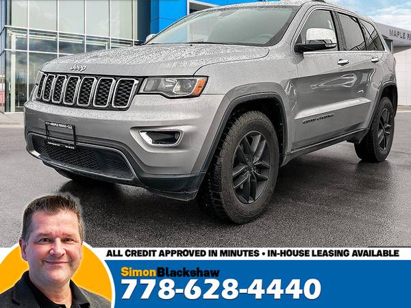 2017 Jeep Grand Cherokee Limited 4WD 3.6L 6-Cyl Leather Seats