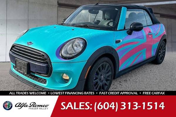 2017 MINI Cooper Convertible - Certified, Accident-Free for $0 Build