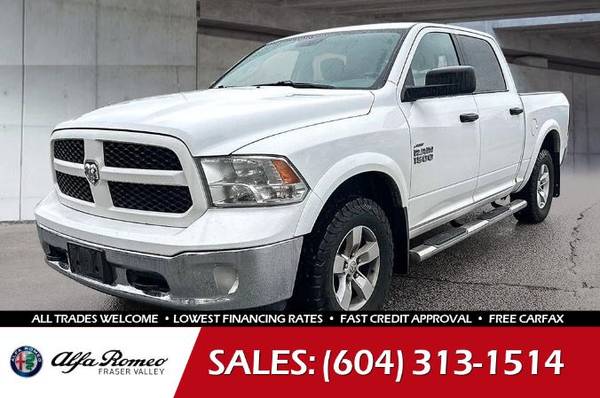 2018 Ram 1500 Outdoorsman for $0 Build Credit, Poor Credit,