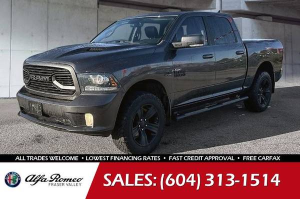 2018 Ram 1500 Sport Auto Certified Local Accident-Free for $0