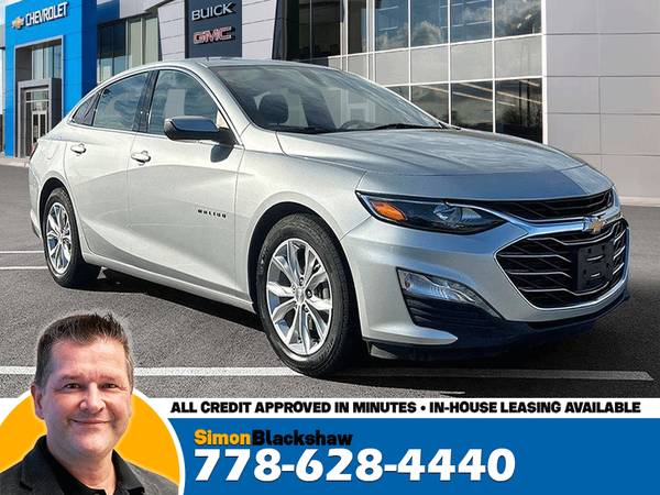 2019 Chevrolet Malibu LT Turbocharged 4-Cyl for $0 Build Credit,