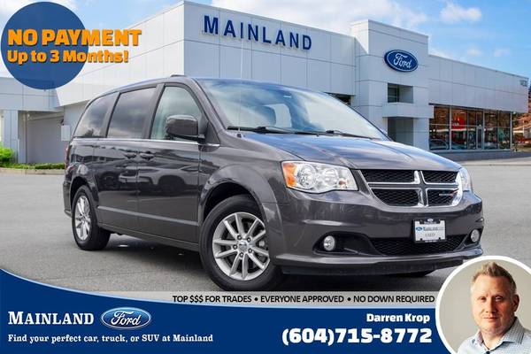 2019 Dodge Grand Caravan CVP/SXT for $0 Build Credit, Poor