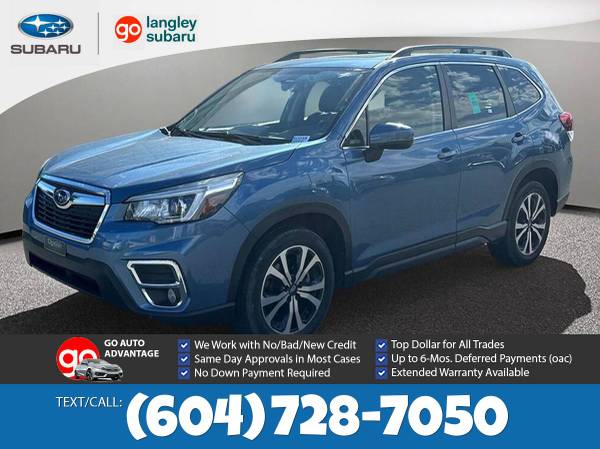 2019 Subaru Forester H Trim for $0 Build Credit, Poor