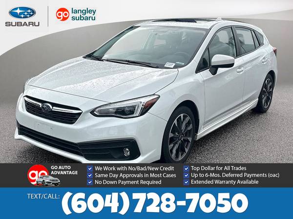 2022 Subaru Impreza Sport Limited for $0 Build Credit, Poor