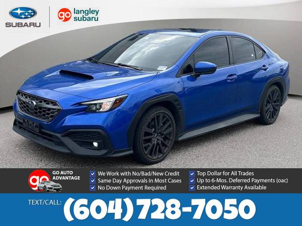 2022 Subaru WRX HEA AWD for $0 Build Credit, Poor