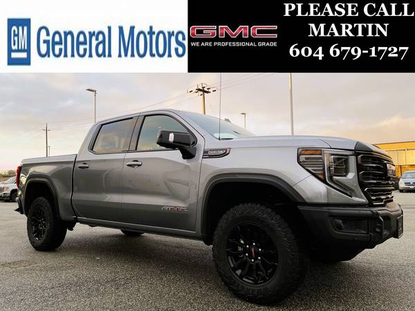 2024 GMC Sierra 1500 AT4X Diesel for $0 Build Credit,