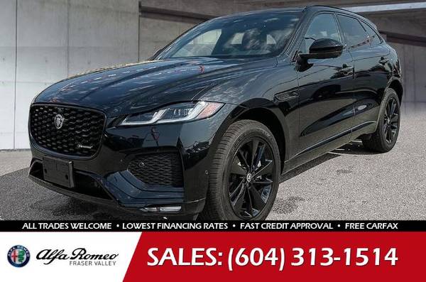 2024 Jaguar F-PACE R-Dynamic S for $0 Build Credit, Poor