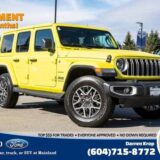 2024 Jeep Wrangler Sahara 4x4 for $0 Build Credit, Poor