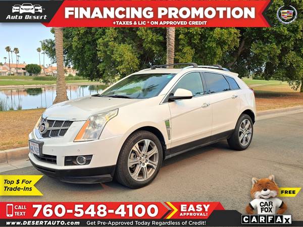 2012 Cadillac SRX Premium Collection for $0 Build Credit, Poor