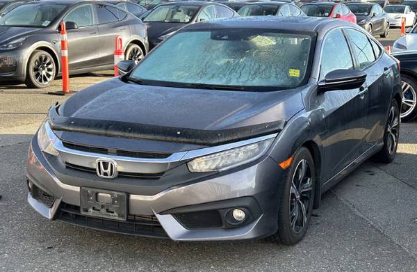 2016 Honda Civic Touring Sedan for $0 Build Credit, Poor