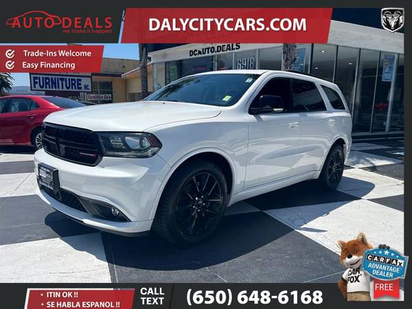 2017 Dodge Durango RT 4D SUV for $0 Build Credit,