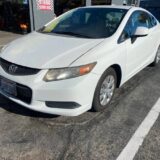 2012 Honda Civic LX Coupe for $0 Build Credit, Poor