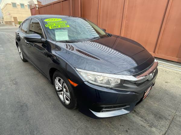 2017 Honda Civic LX Sedan for $0 Build Credit, Poor