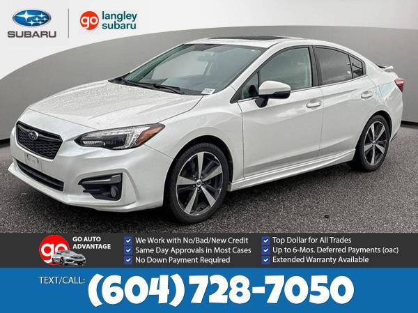 2018 Subaru Impreza H Trim AWD with Sunroof, Backup Camera,