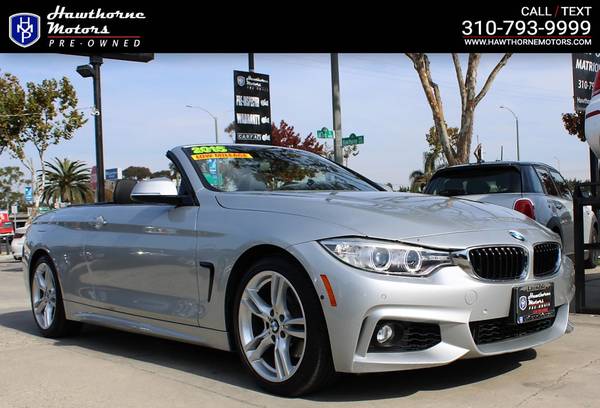 2015 BMW 4 Series 428i Glacier Silver Metallic for $0