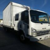 2008 Isuzu NPR 16' Crew Cab Box Truck with Liftgate