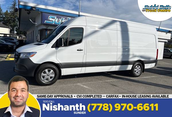 2023 Mercedes-Benz Sprinter 2500 EXT Cargo Van for $0 Build