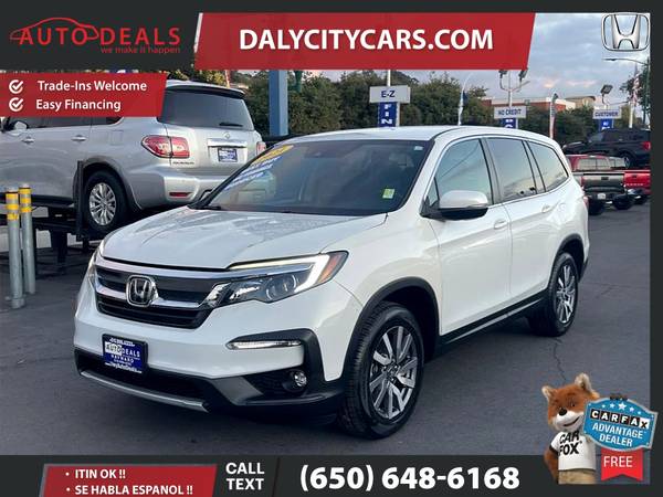 2021 Honda Pilot EX 4D for $0 Build Credit, Poor