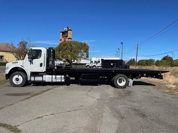 2015 Freightliner M2 26ft Rollback Tow Truck for $0 Build