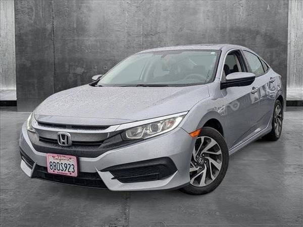 2018 Honda Civic EX Sedan for $0 Build Credit, Poor