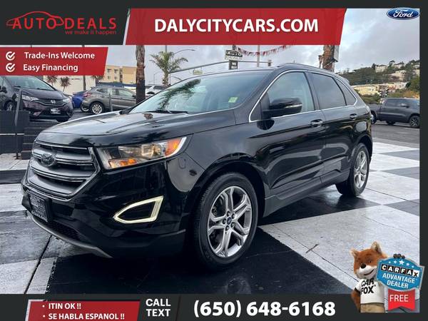 2016 Ford Edge Titanium 4D SUV for $0 Build Credit,