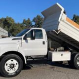 2017 Ford F650 Super Duty V10 Dump Truck for $0