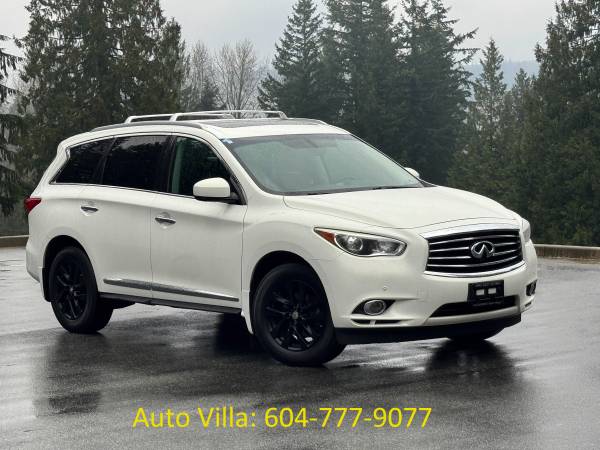 2013 Infiniti JX35 AWD 7-Passenger SUV for $0 Build Credit,