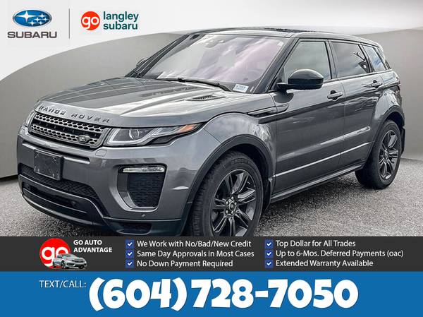 2019 Land Rover Range Rover Evoque HSE for $0 Build