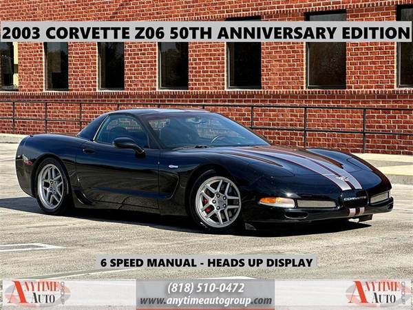 2003 Chevrolet Corvette Z06 50th Anniversary Edition for $0 Build